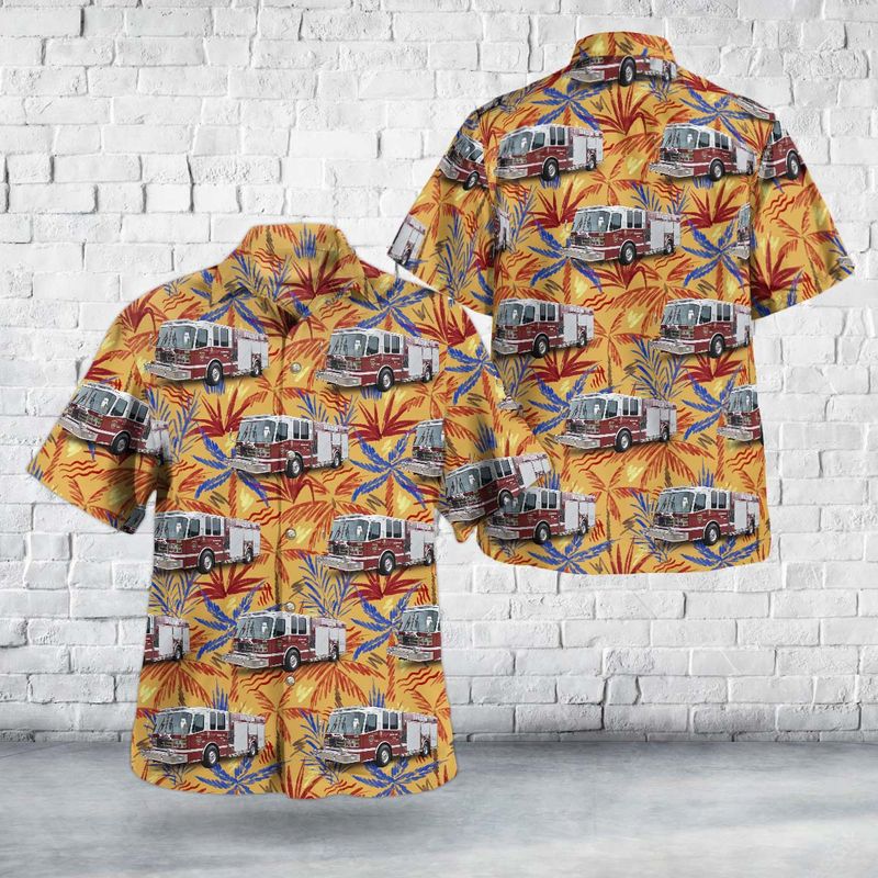 Brazoria, Texas, Brazoria Volunteer Fire Department Hawaiian Shirt