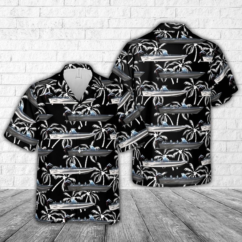 Lund 2025 Impact XS Fishing Boats Hawaiian Shirt