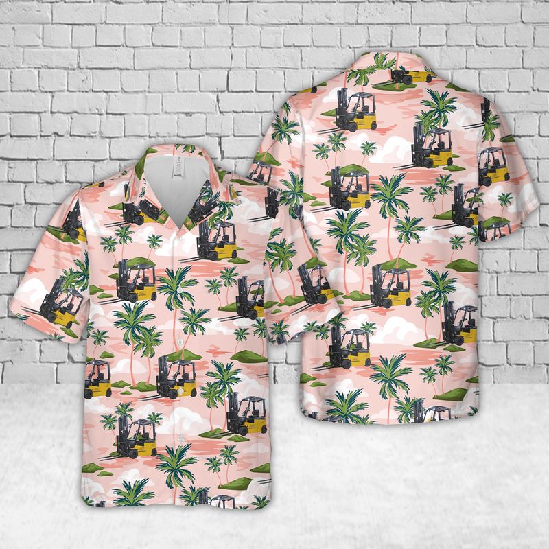 LXE40 Spark Lithium Forklift Truck Hawaiian Shirt
