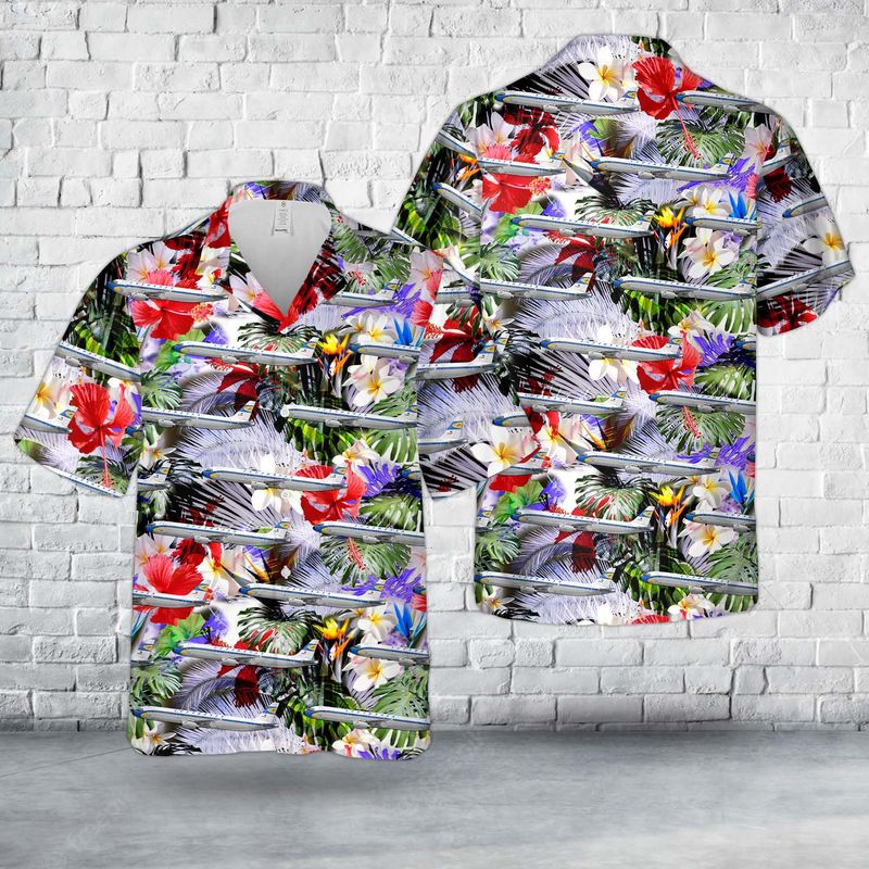 Lufthansa Retrojet Airbus A321-131 D-AIRX Hawaiian Shirt