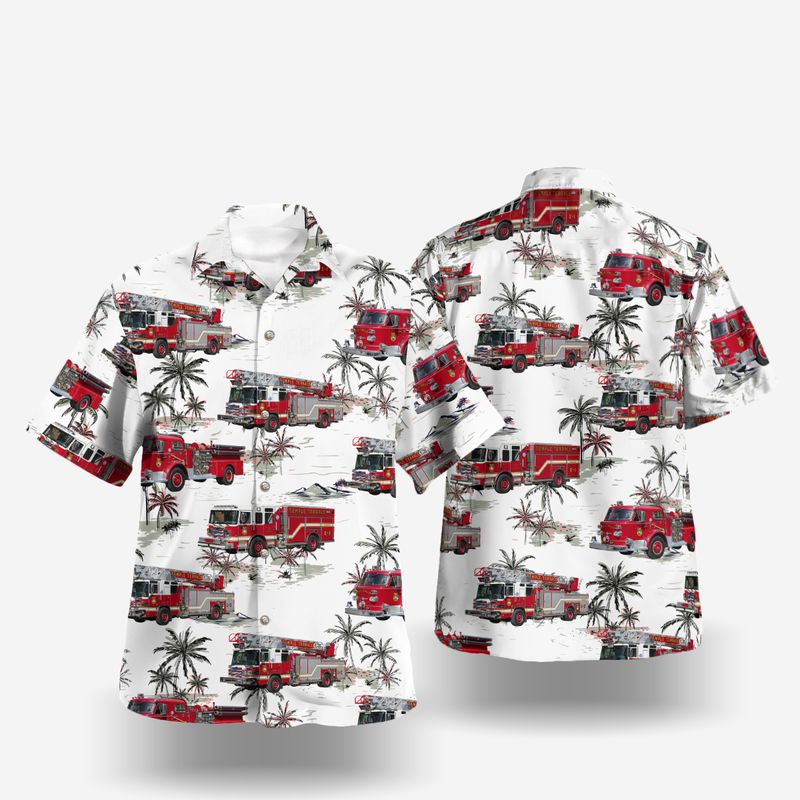 Temple Terrace, Hillsborough County, Florida, Temple Terrace Fire Department Hawaiian Shirt