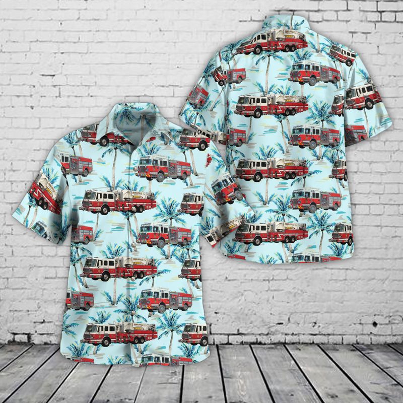 Fogelsville Volunteer Fire Company, Fogelsville, Pennsylvania Hawaiian Shirt