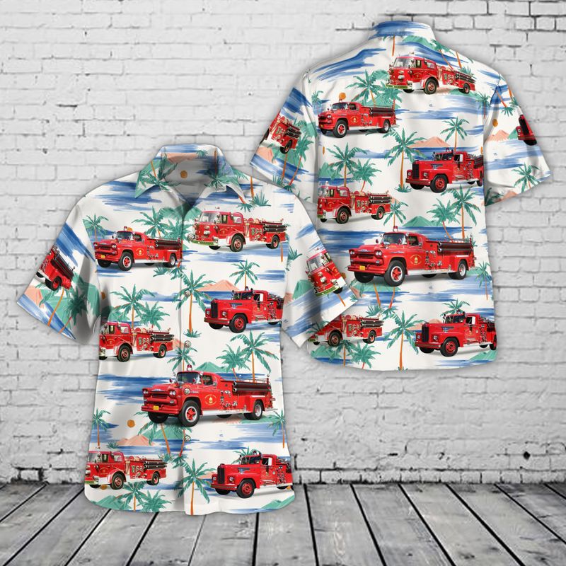 White Sulphur Springs, West Virginia, Greenbrier Hotel Fire Department Hawaiian Shirt