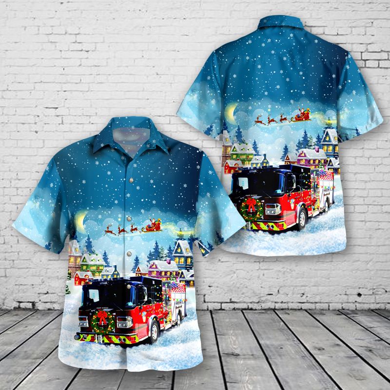 East Haven, Connecticut, East Haven Fire Department Christmas Hawaiian Shirt