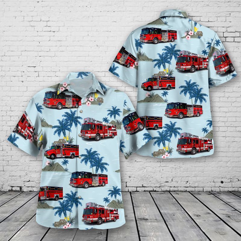 Oak Bluffs, Massachusetts, Oak Bluffs Fire Department Hawaiian Shirt