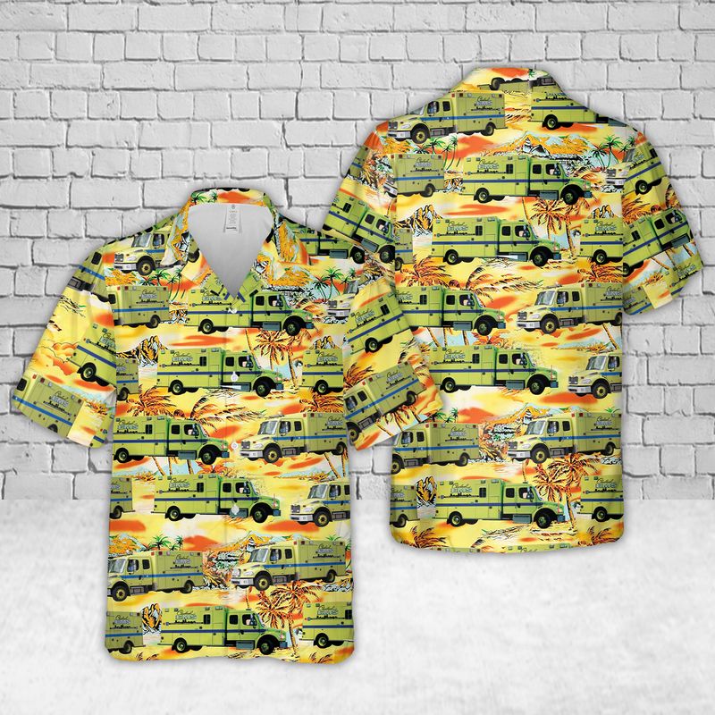 Cleveland EMS Ohio Hawaiian Shirt