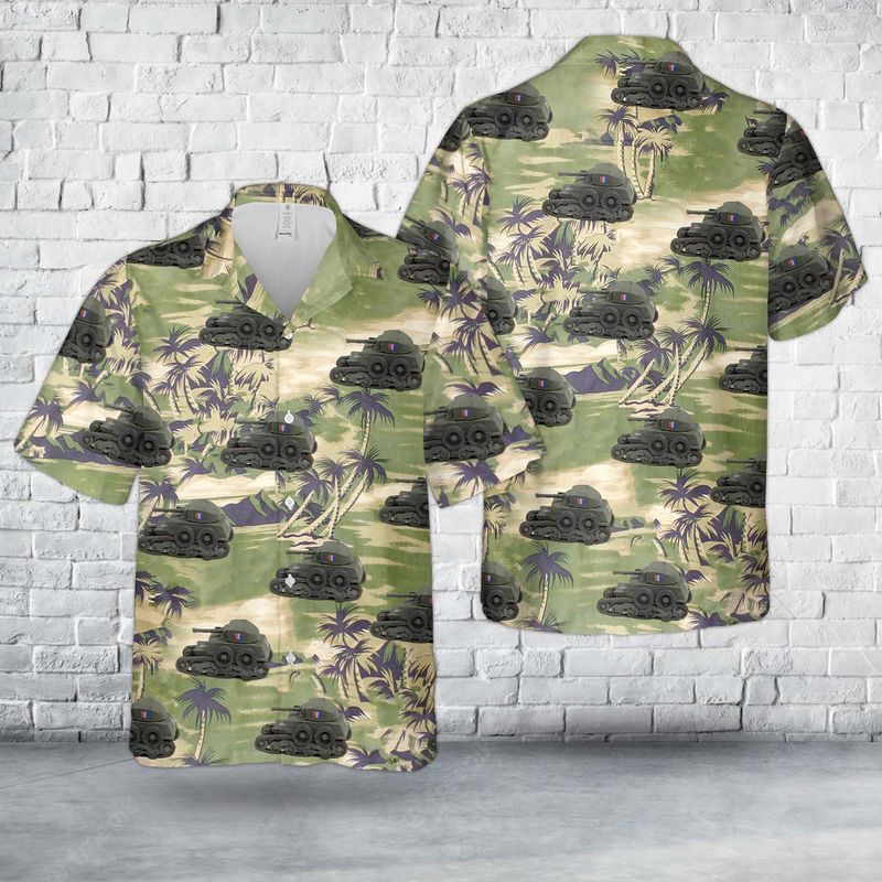 New Zealand Army Schofield Tank Hawaiian Shirt