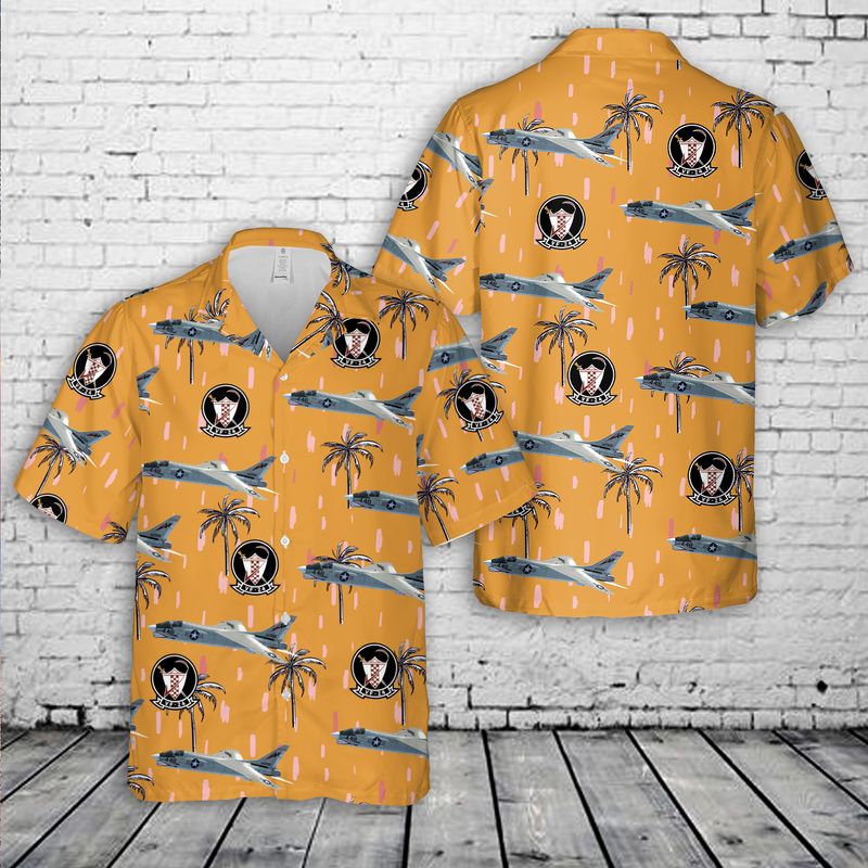 US Navy Vought F-8 Crusader Of VF-24 Hawaiian Shirt