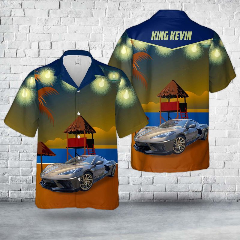 Corvette C8 2020 Hawaiian Shirt