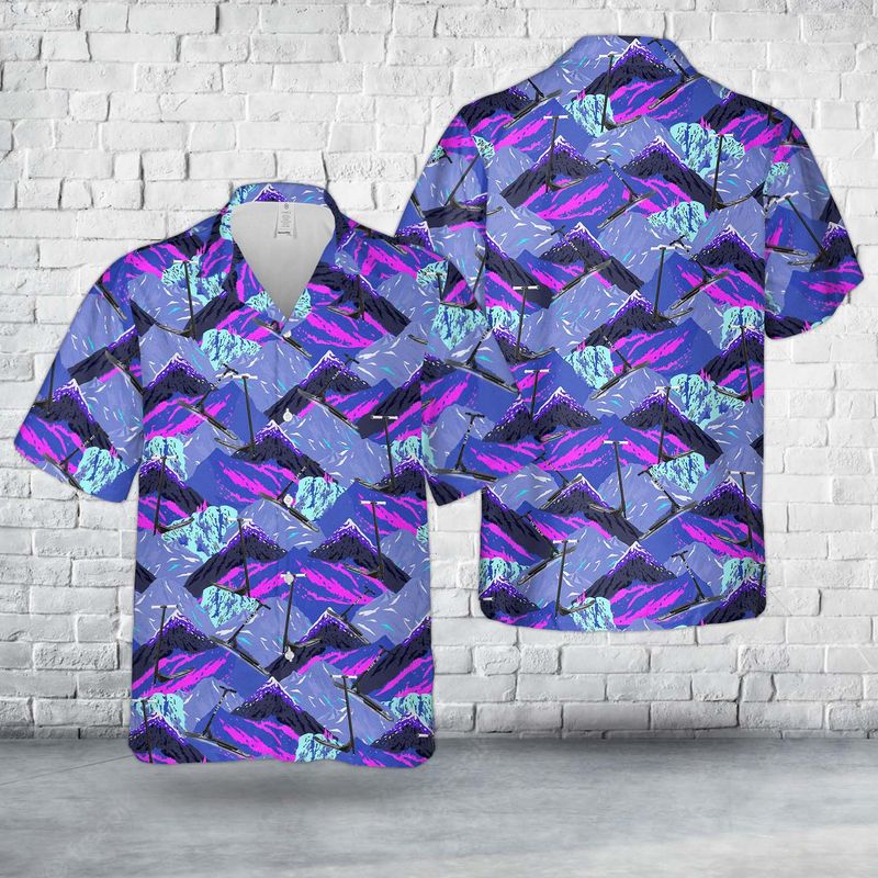 Ice Scooter Hawaiian Shirt