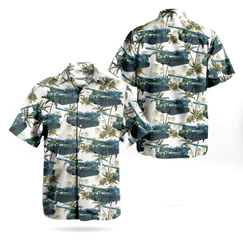 Swedish Army Bandkanon 1 (Bkan 1) Hawaiian Shirt