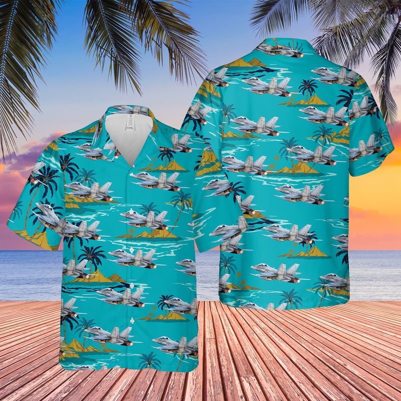 Royal Canadian Air Force CF-188 Hornet Hawaiian Shirt