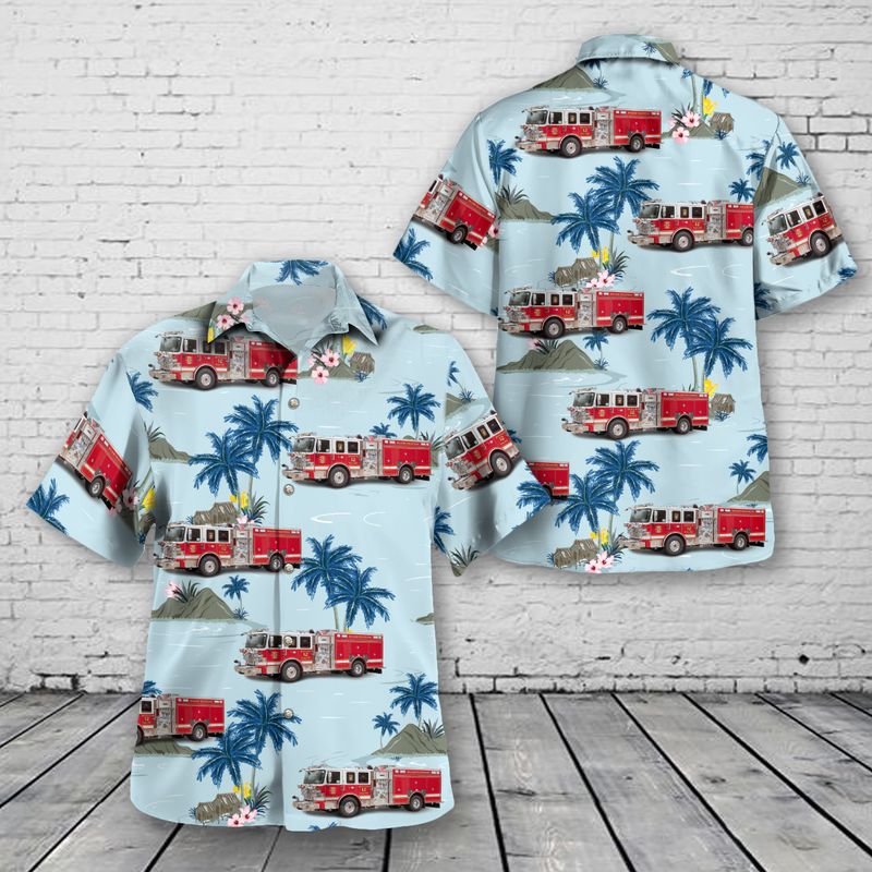 Waldorf, Maryland, Waldorf Volunteer Fire Department Hawaiian Shirt