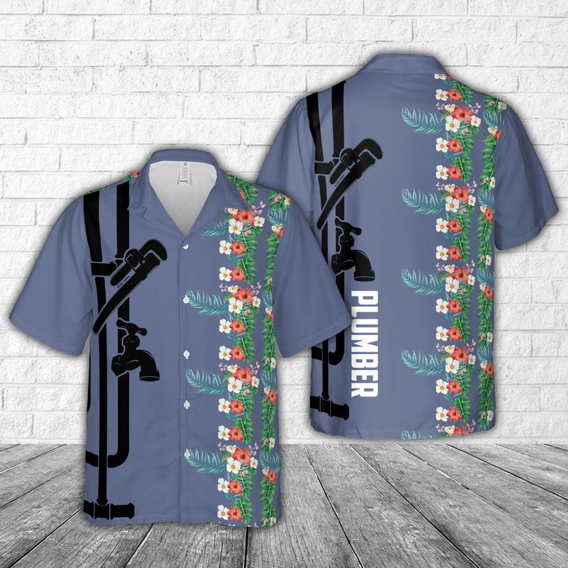 Plumber Tropical Hawaiian Shirt