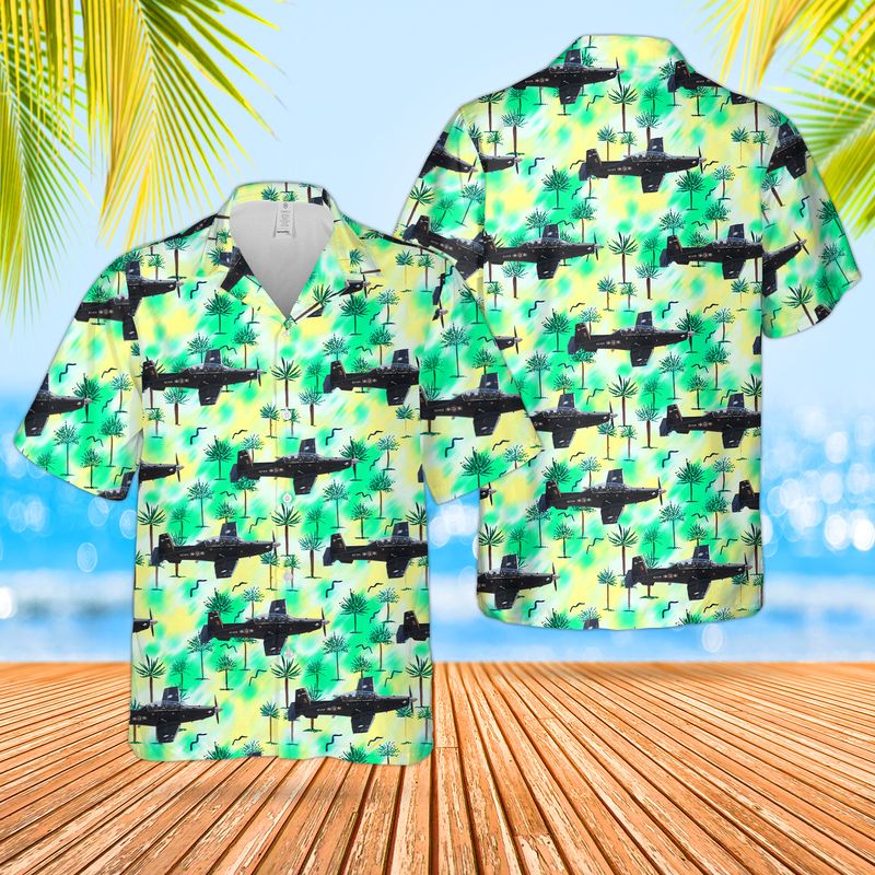 Royal New Zealand Air Force (RNZAF) T-6 Texan II Hawaiian Shirt
