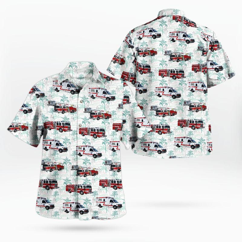 Hobart, Lake County, Indiana, Hobart Fire Department Hawaiian Shirt