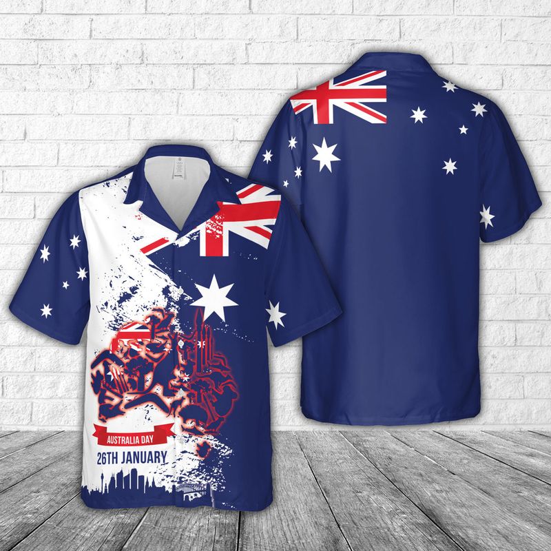 Australia Day Hawaiian Shirt