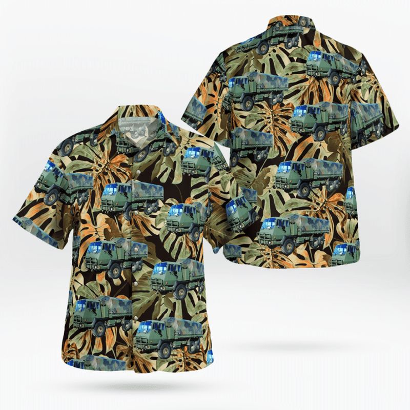 Canadian Army HLVW Cargo Hawaiian Shirt