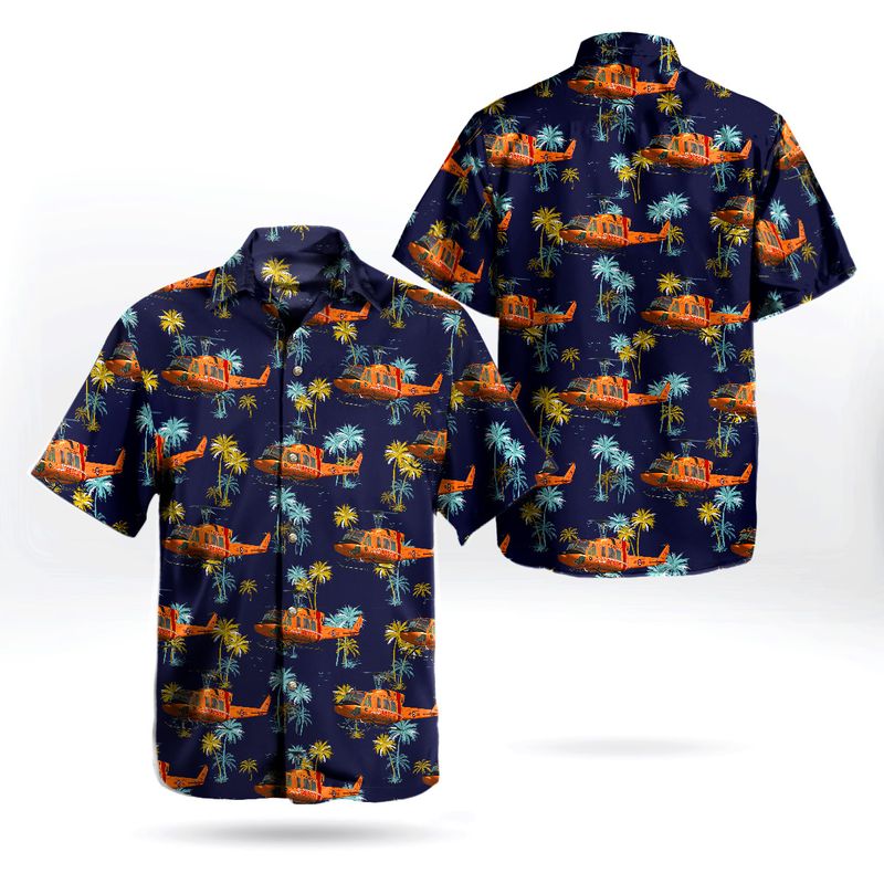 Royal Canadian Air Force Bell 212 Hawaiian Shirt