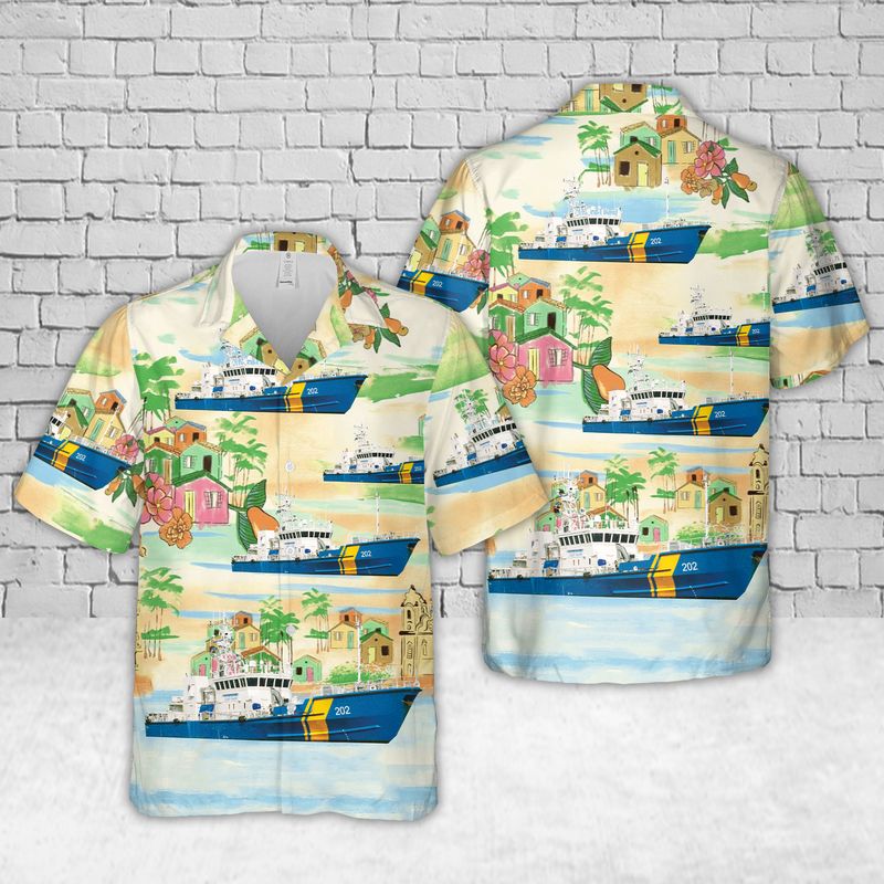 Swedish Coast Guard KBV 202 Hawaiian Shirt