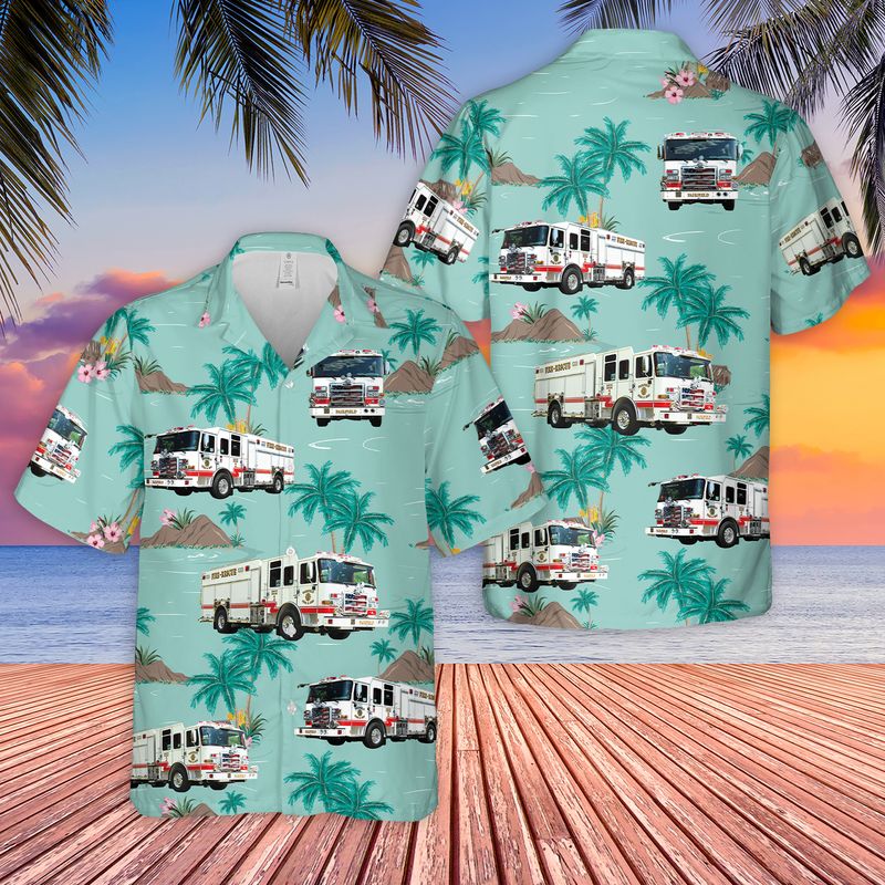 Fairfield Fire & EMS Connecticut Hawaiian Shirt