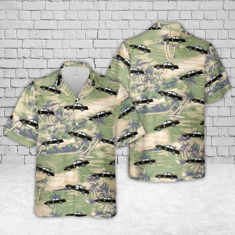 Maryland State Police Hawaiian Shirt
