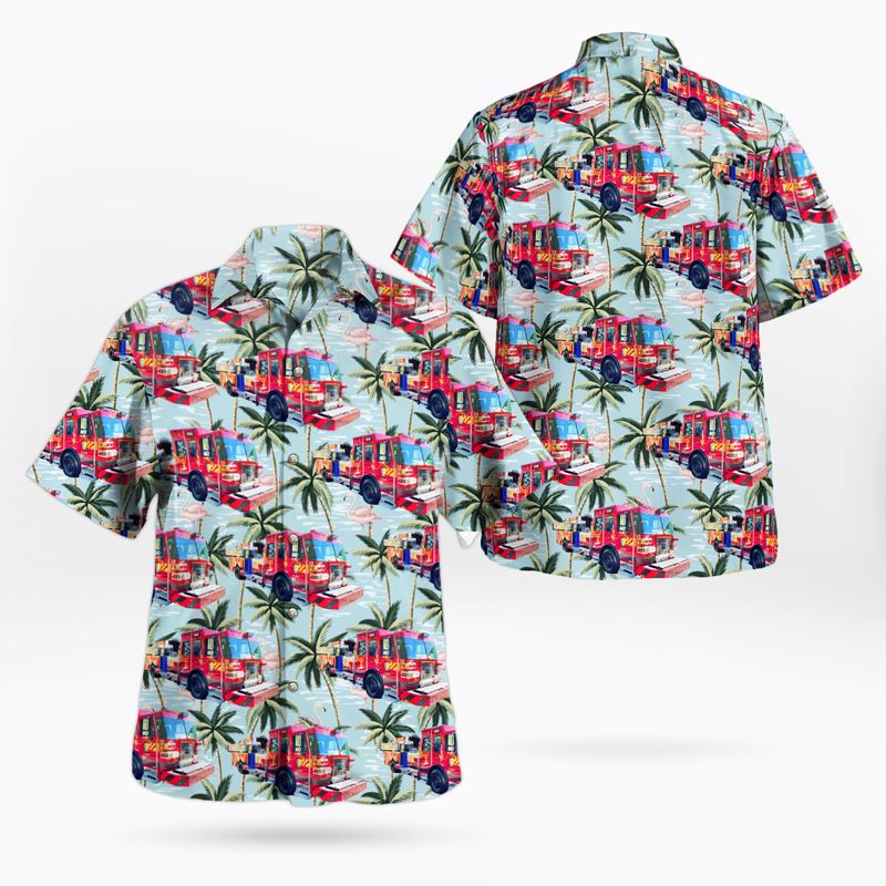 Clay Fire Department, Indiana Hawaiian Shirt