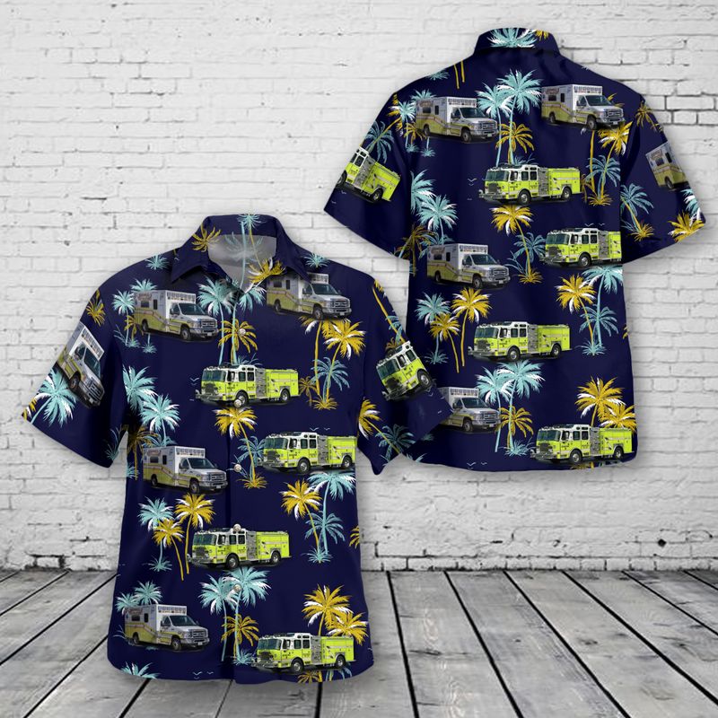 Brunswick, Maine, Brunswick Fire Department Hawaiian Shirt