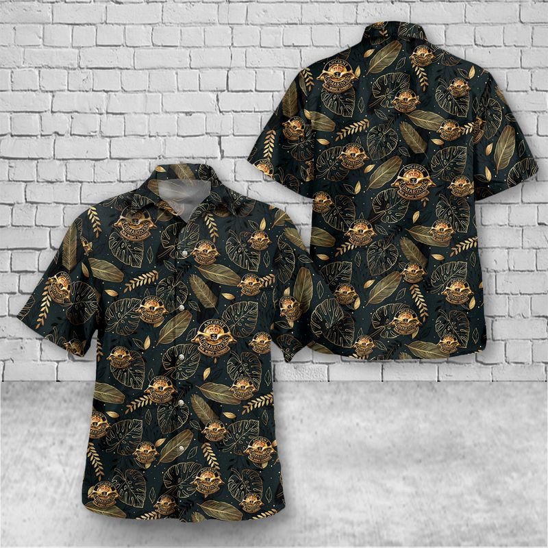 Royal Navy Ancient Submarines Veteran badge Hawaiian Shirt