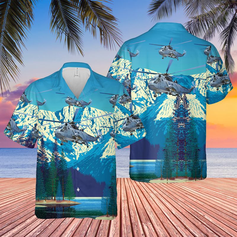 Royal Canadian Air Force Sikorsky CH-124 Sea King Hawaiian Shirt