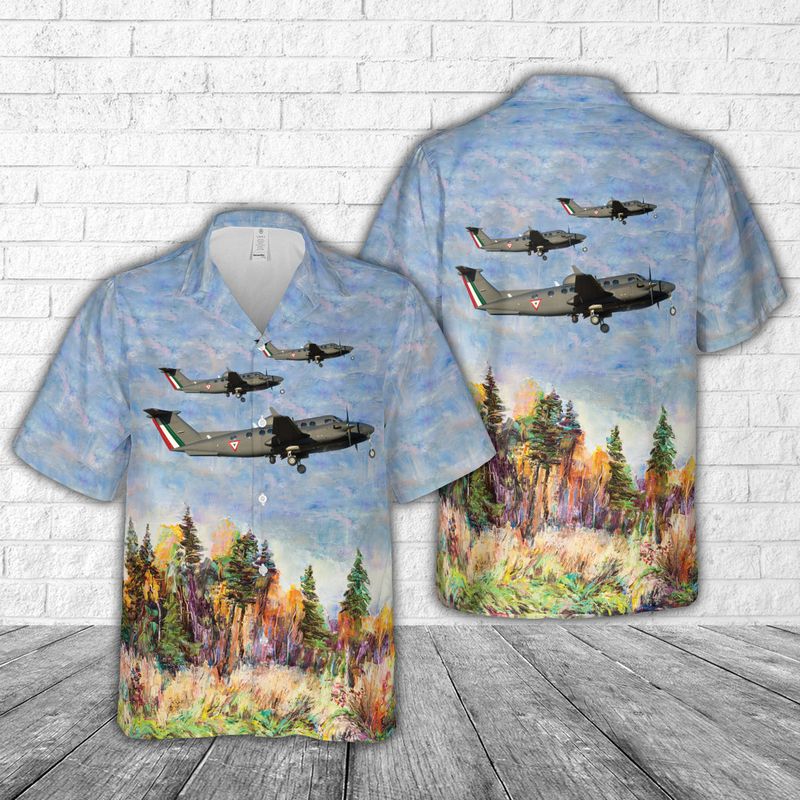 Mexican Air Force Beechcraft 350ER King Air (B300) Hawaiian Shirt