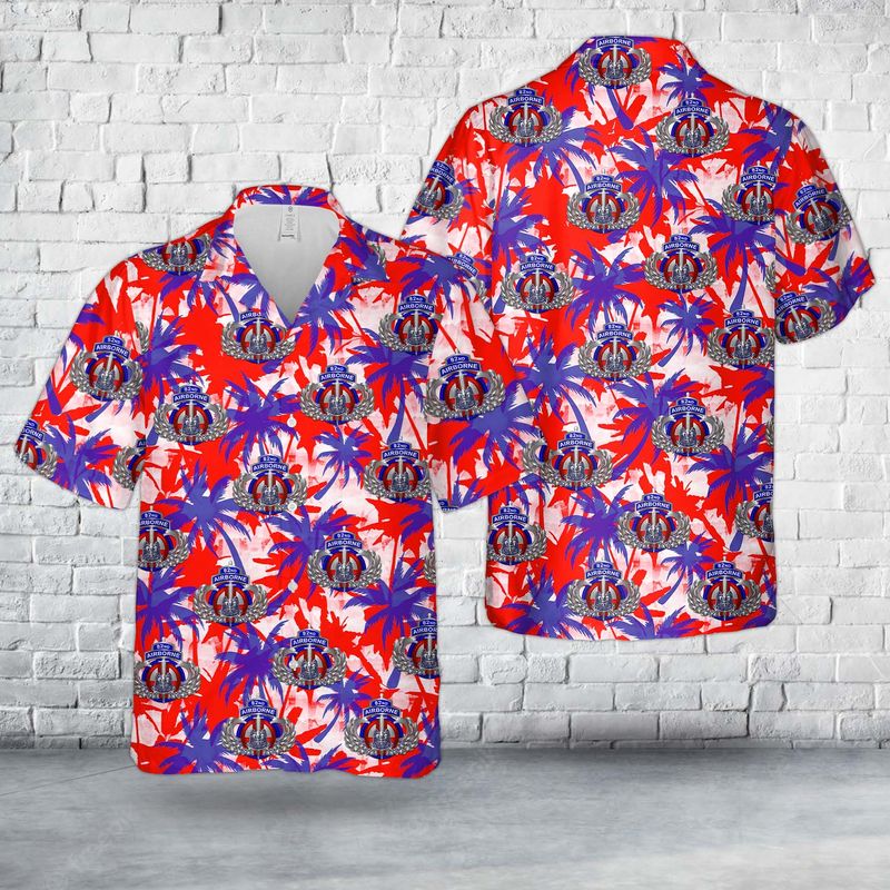 US Army 82nd Airborne Division Dagger Wings Hawaiian Shirt