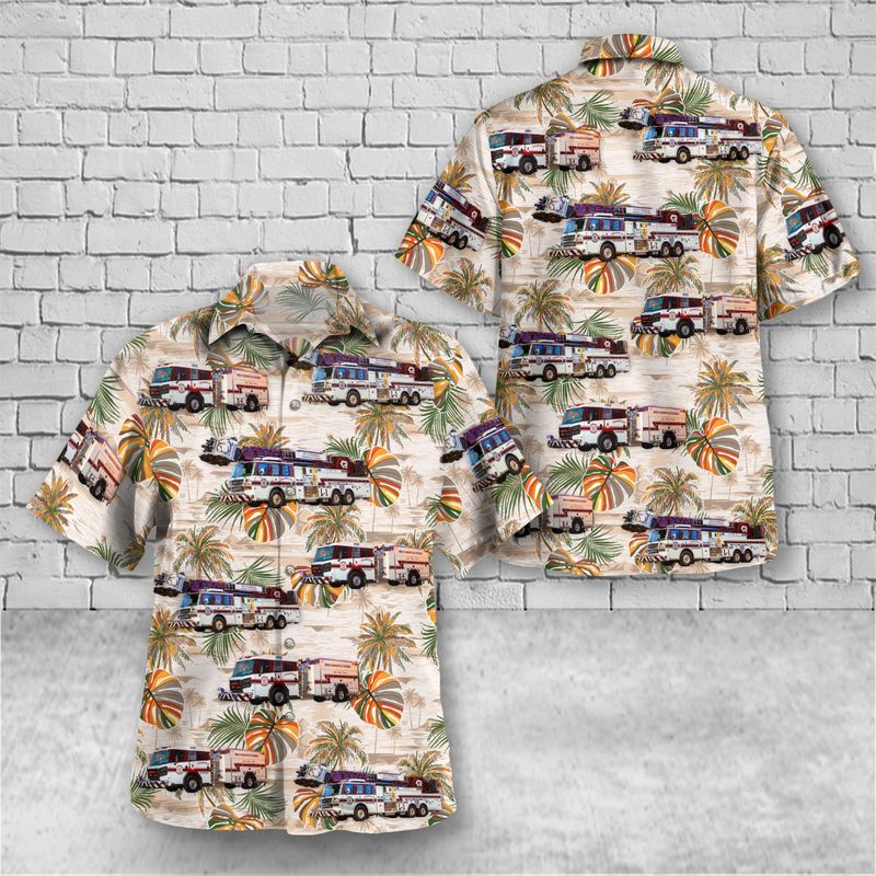 Starkville Fire Department Hawaiian Shirt