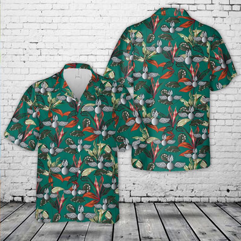 US Navy Aviation Ordnanceman (AO) Hawaiian Shirt