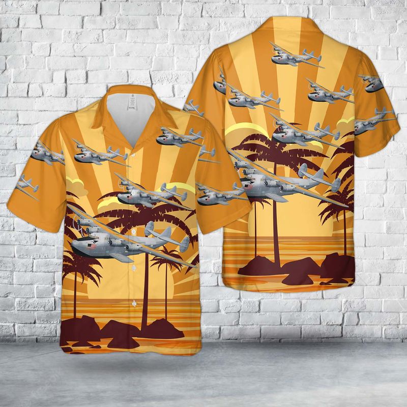 Boeing 314 Clipper Honolulu Clipper Hawaiian Shirt