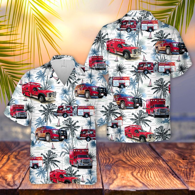Botetourt County Department of Fire & EMS Hawaiian Shirt