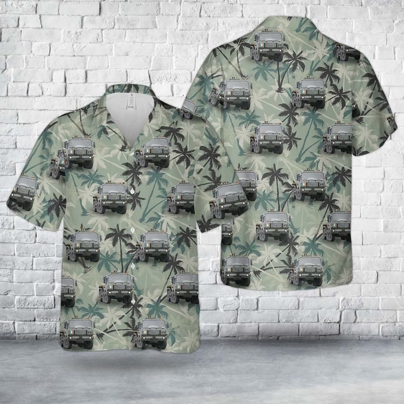 Irish Army Iveco Astra M320 ED 99D80945 Hawaiian Shirt