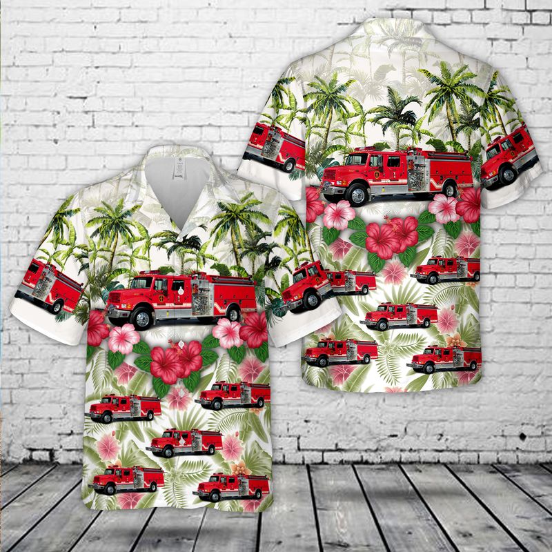 Northeast Nelson Fire Department, Bloomfield, Kentucky Hawaiian Shirt