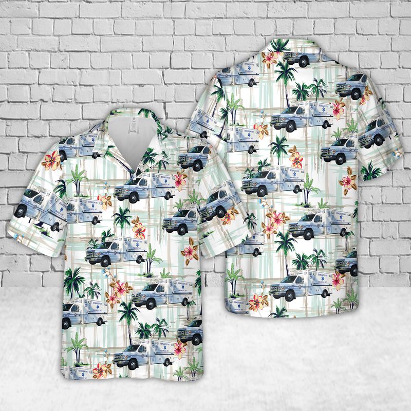 Pennsylvania Bensalem EMS Hawaiian Shirt