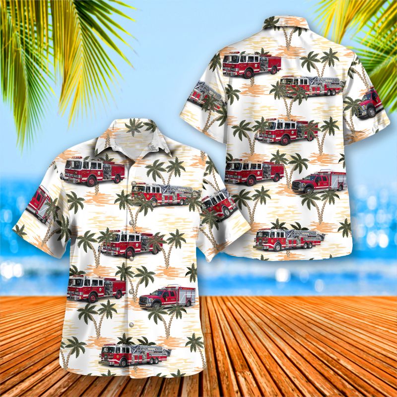 Larchmont, New York, Larchmont Fire Department Hawaiian Shirt