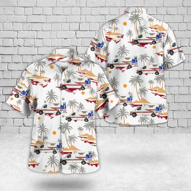 Pomeroy, Ohio, Meigs County EMS Hawaiian Shirt