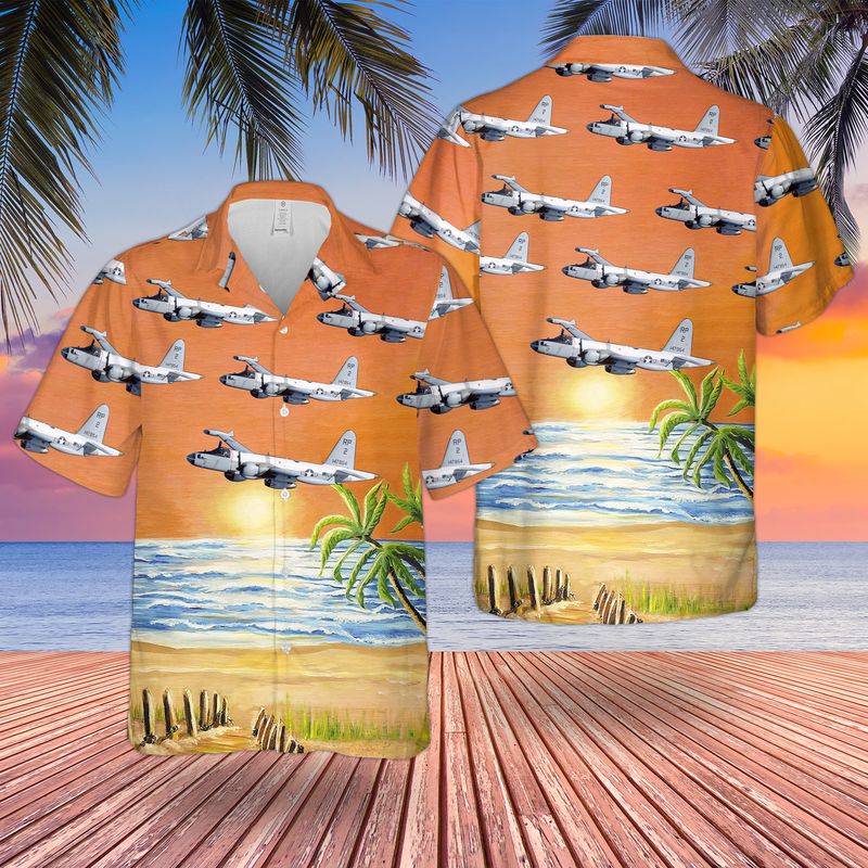 US Navy Lockheed P-2 Neptune Hawaiian Shirt