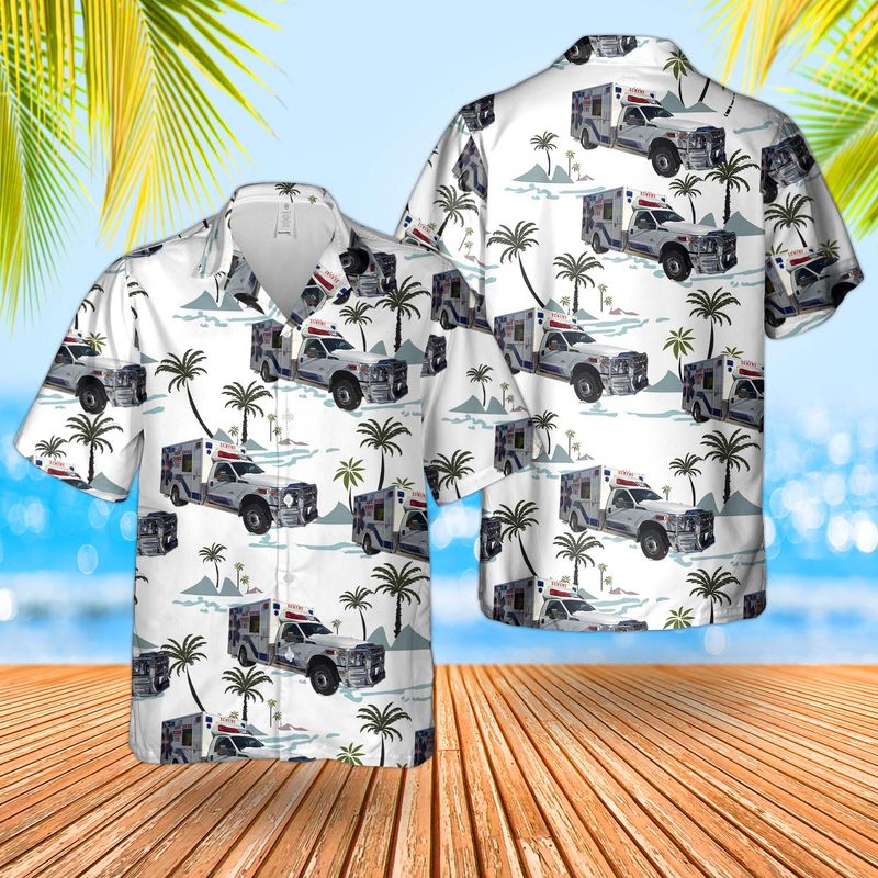 South Central Wyoming EMS Hawaiian Shirt