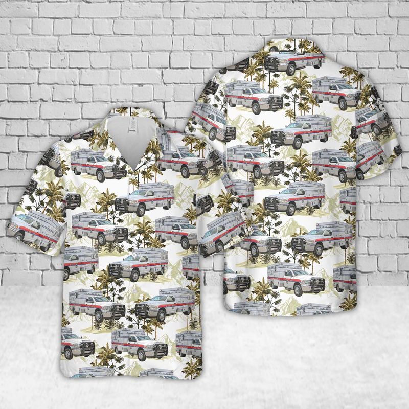 Liberty County EMS Hawaiian Shirt