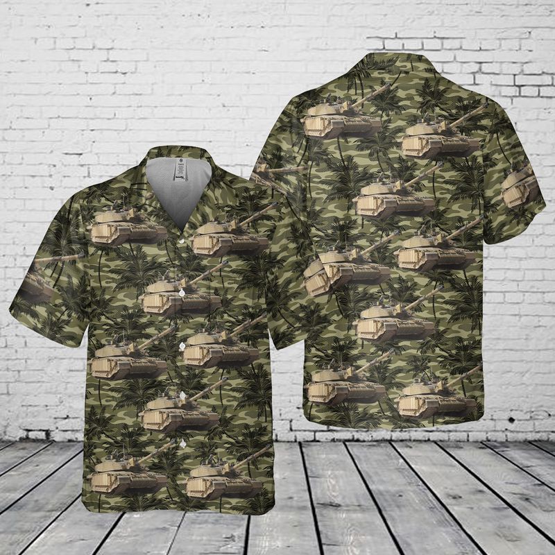 Challenger 2 - British Army MBT Pocket Hawaiian Shirt