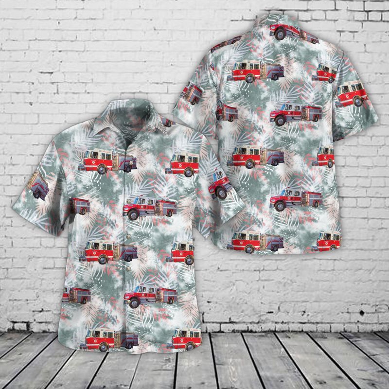 Trenton Fire Department, Trenton, Nova Scotia, Canada Hawaiian Shirt
