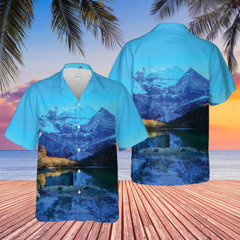 Royal Canadian Navy Victoria class Submarine Hawaiian Shirt