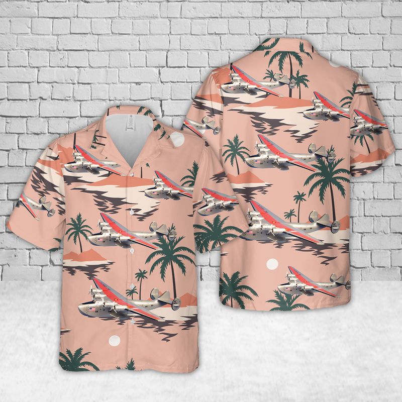 Boeing 314 Clipper Atlantic Clipper Hawaiian Shirt