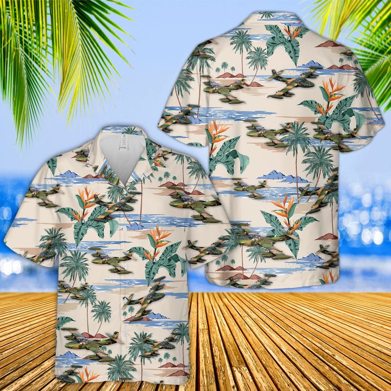 US Air Force Cessna A-37 Dragonfly Hawaiian Shirt
