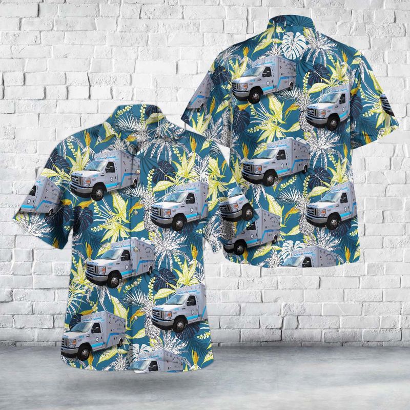 Pipersville, Pennsylvania, Point Pleasant - Plumsteadville EMS Hawaiian Shirt